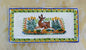 Plato/Bandeja Rectangular Ciervo Multicolores 