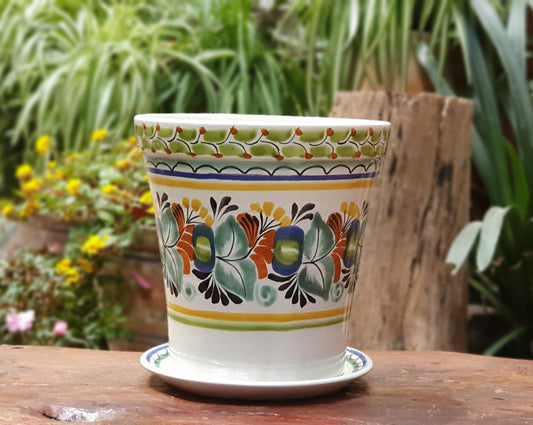 Flower Pot Traditional MultiColors