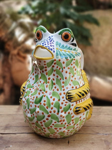 Frog Water Pitcher 50 Oz MultiColors