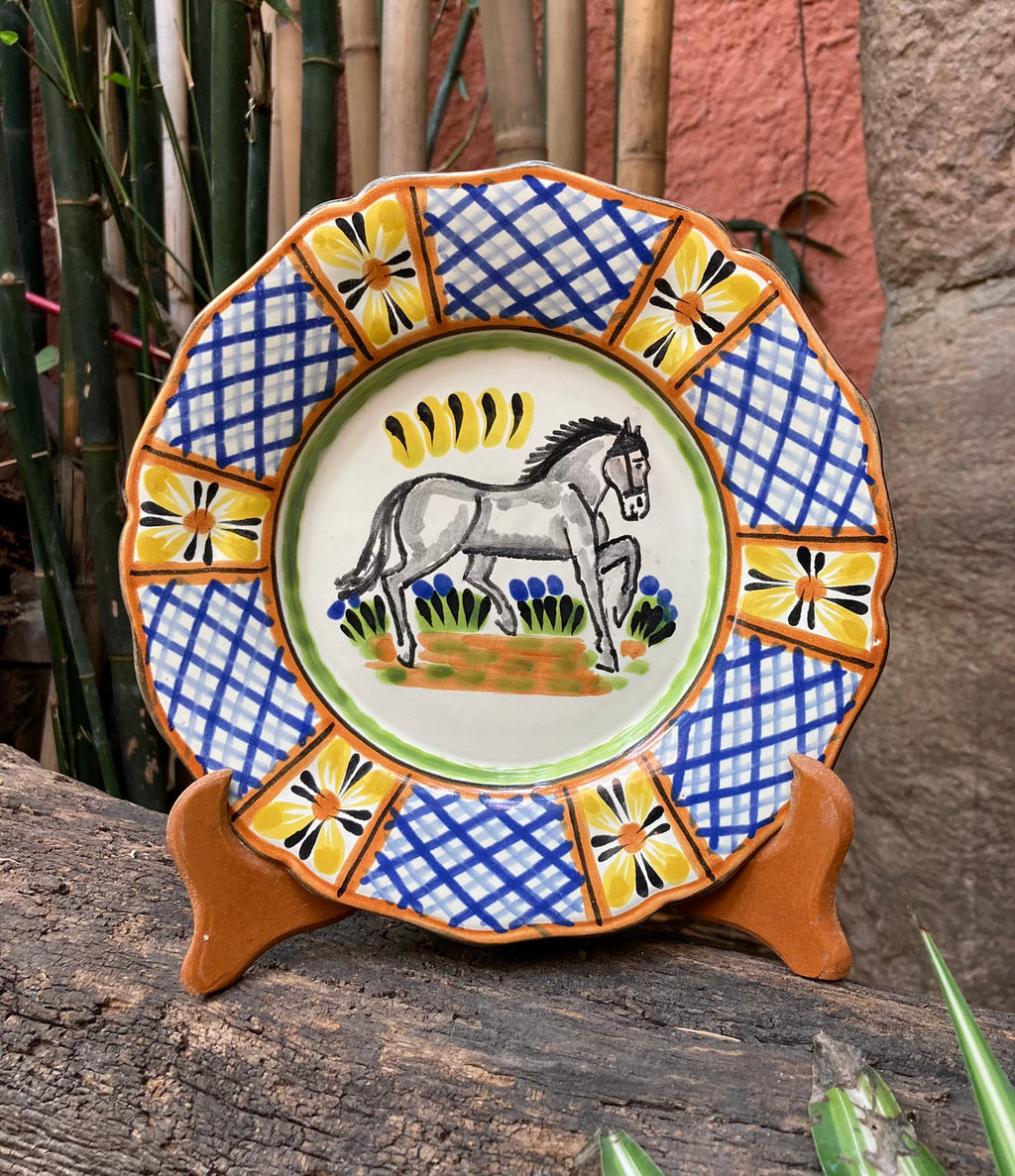 Horsemexicanplatesdecorativedi