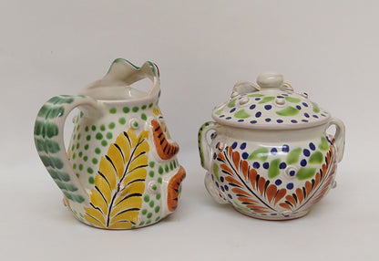 Frog Set Creamer and Sugar Set (2 pieces)