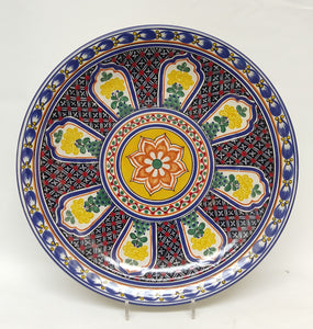 Decorative Platters Morisco Pattern Multi-colors
