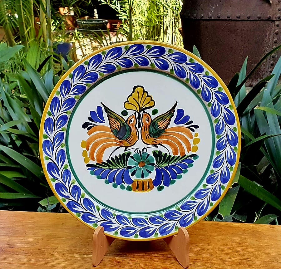 Gorky Gonzalez Love Birds Plate - Thumbnail 3