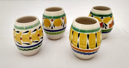 Mezcal Shot Yellow Set of 4