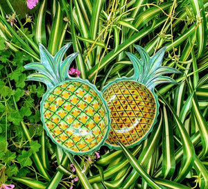 Pineapple Snack Bowls Set of 2 Pieces Multi-colors
