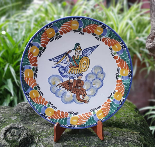 Saint Michael Archangel Decorative Plates MultiColors