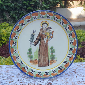 Saint Antonio Decorative Plates MultiColors