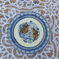 Monarch Butterfly Plate Blue Colors