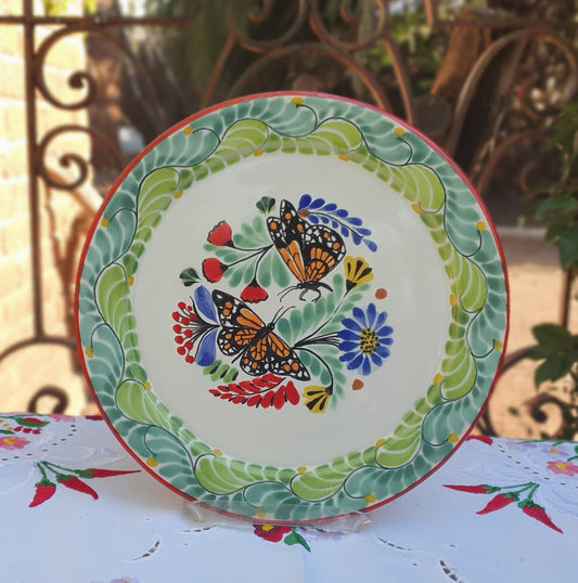 Monarch Butterfly Plate MultiColors