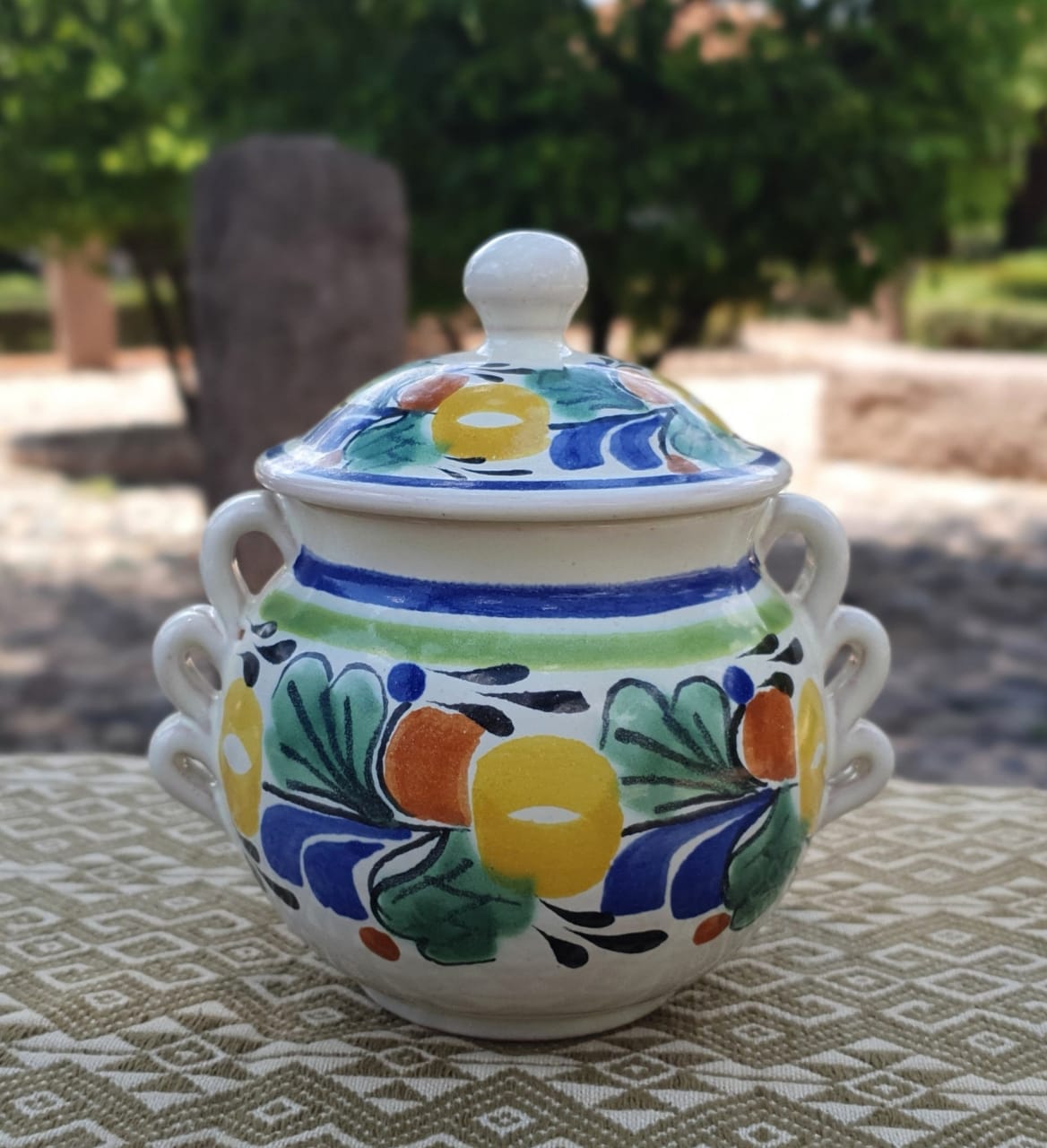 Butter Dish Blue and White Talavera / Majolica hand painted – Gorky  Gonzalez Store