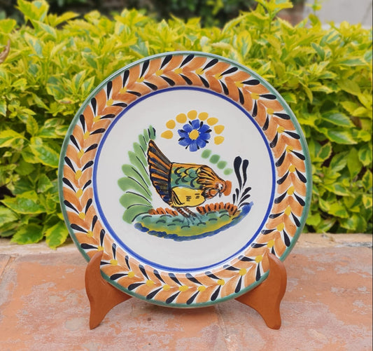 Hen Plate MultiColors