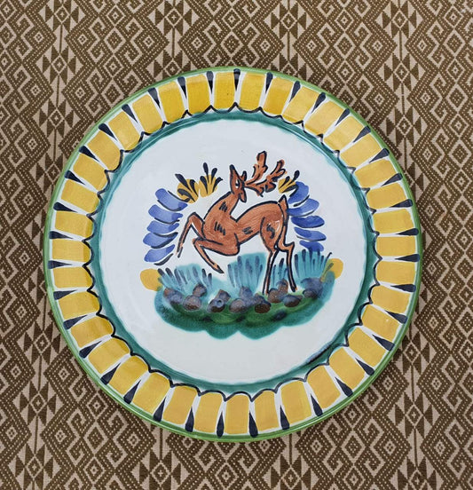 Deer Plate MultiColors