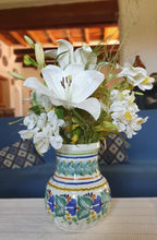 Flower Vase Ribbed MultiColors