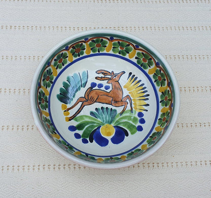 Tazón de sopa/cereal de ciervo 16.9 oz Multicolor 