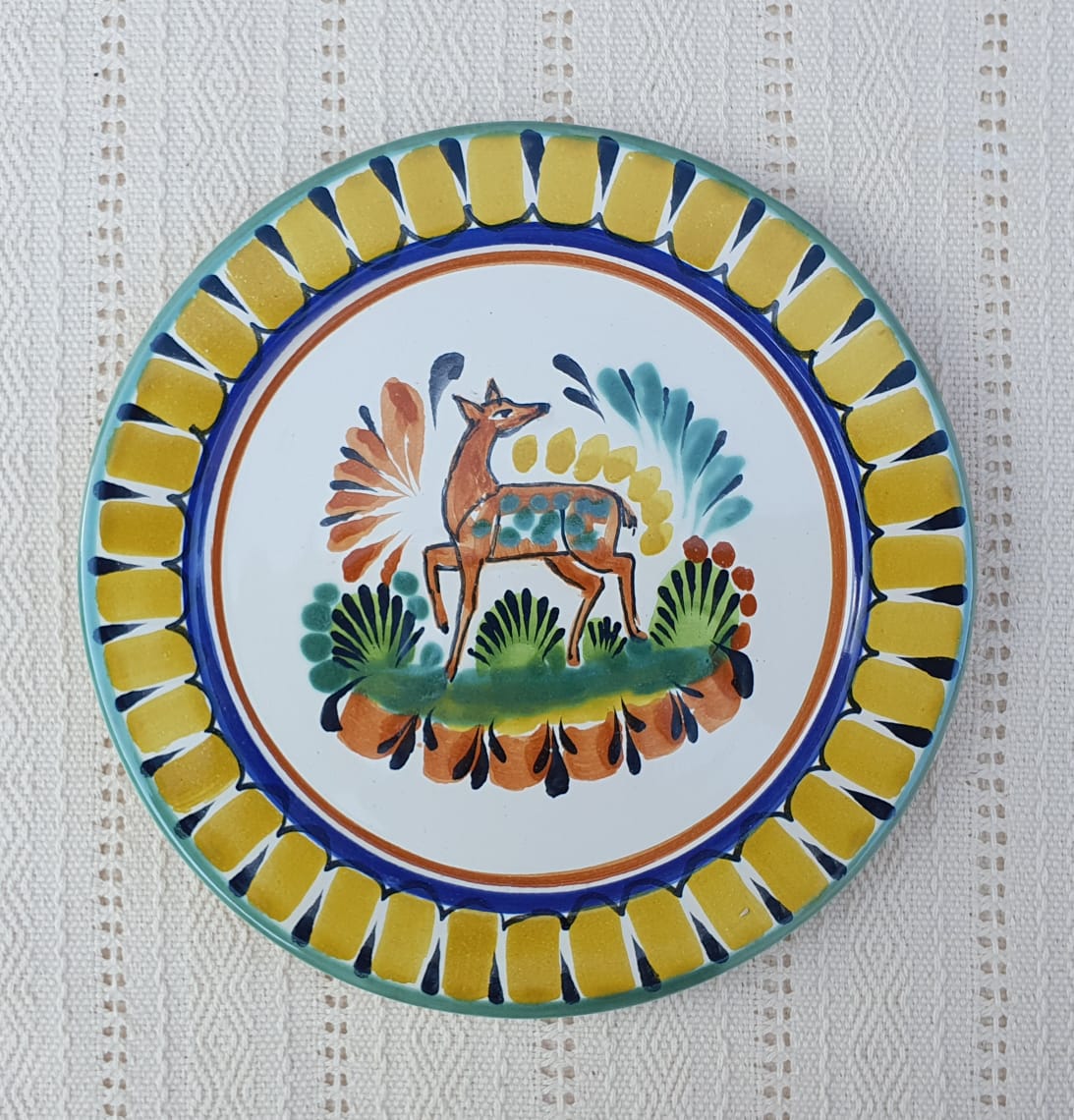 Deer Plate MultiColors