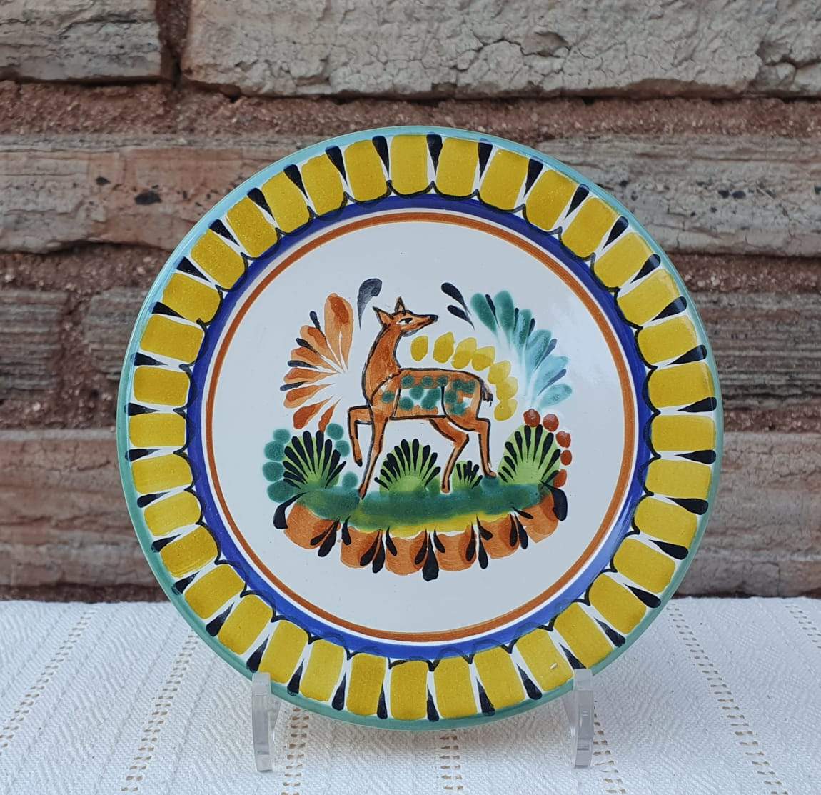 Deer Plate MultiColors