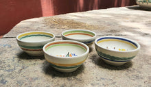 Small Bowl Set of 4 Mix Animals 4.9" D Multicolors