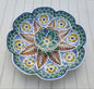 Flower Tortilla Chip Snack Bowl / Nachos Platter MultiColors