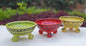 Footed Bowls Set of 3 Multi-colors