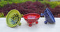 Footed Bowls Set of 3 Multi-colors