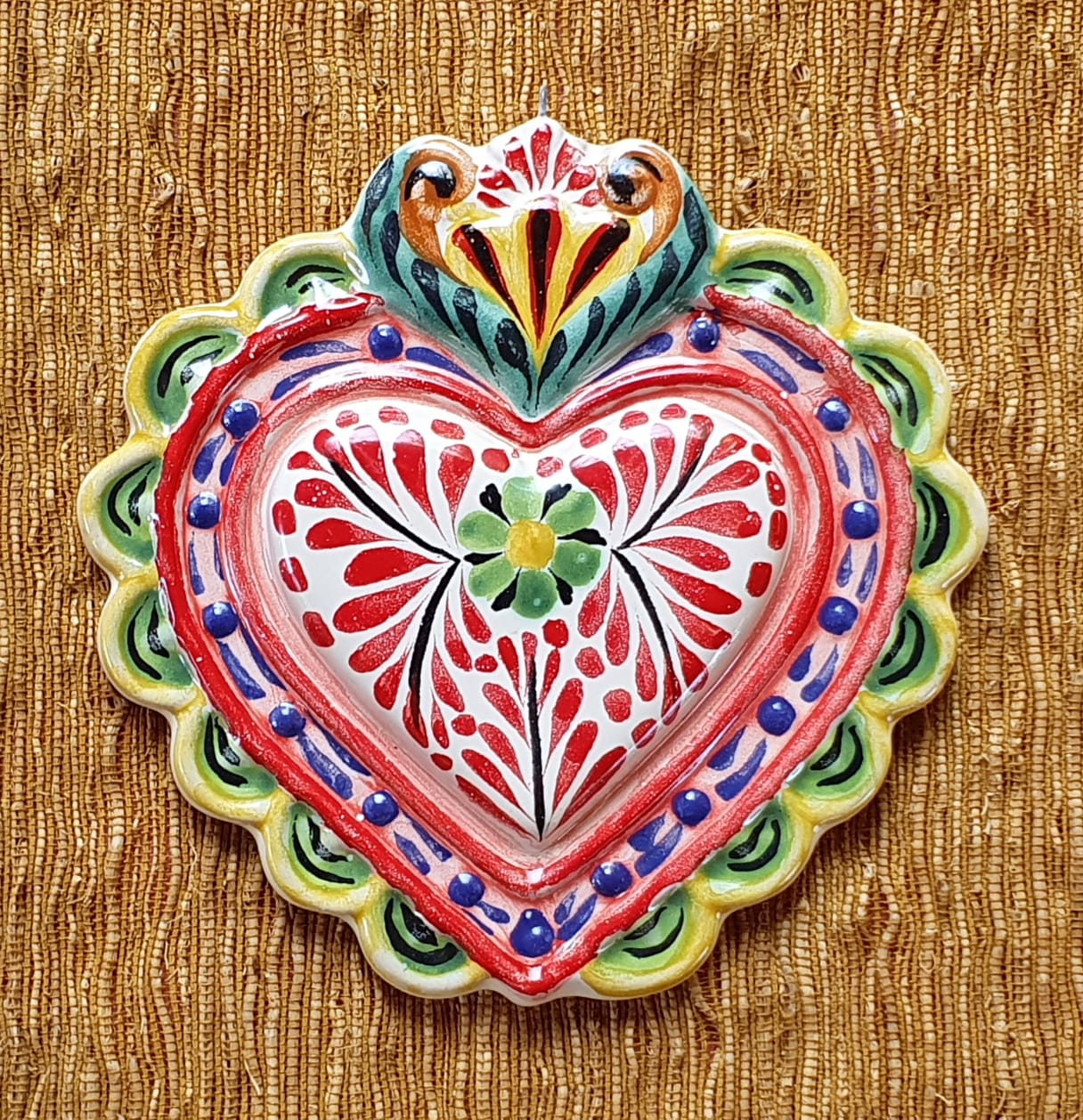 Ornament Love Heart 5*5