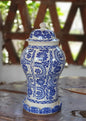 Decorative Vase Olan Blue and White