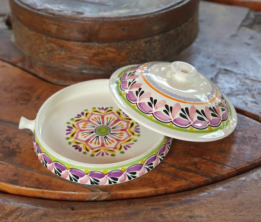 Flower Tortilla Holders Purple Colors