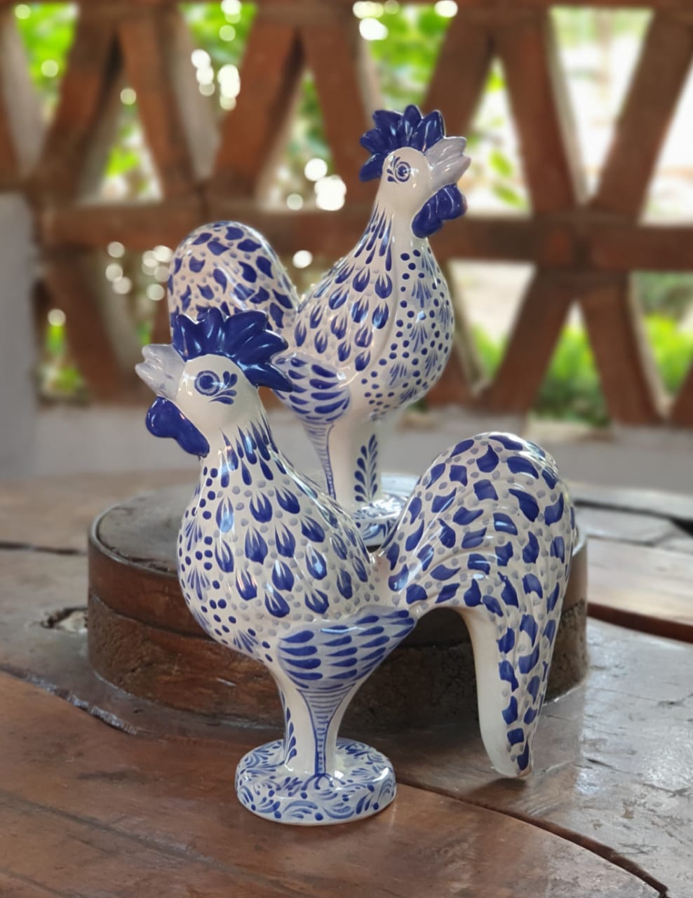 希少　MASTER CERAMICS The RUFF 陶器フィギュア Rooster Figure 12.6