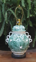 Lamp Decorative Vase w/Doggy Milestone Green Colors