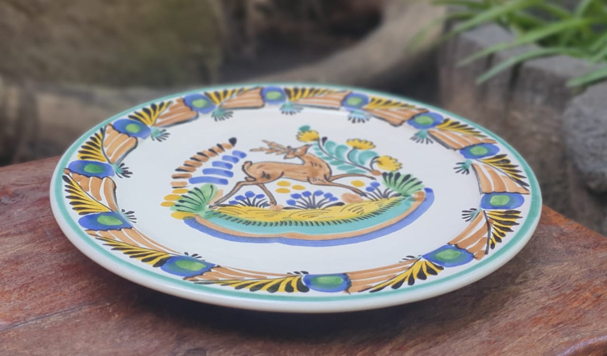 Deer Plate MultiColors