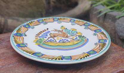 Deer Plate MultiColors