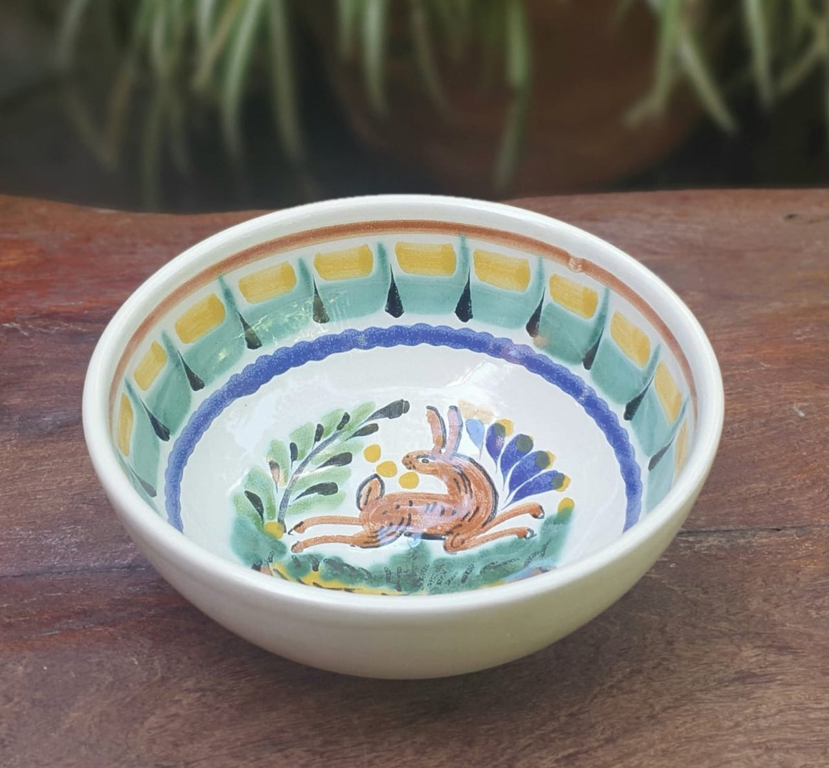Rabbit Cereal/Soup Bowl 16.9 Oz Multi-colors