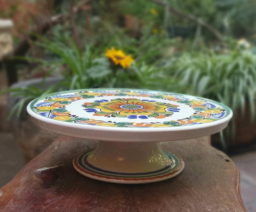Flower Cake Stand MultiColors