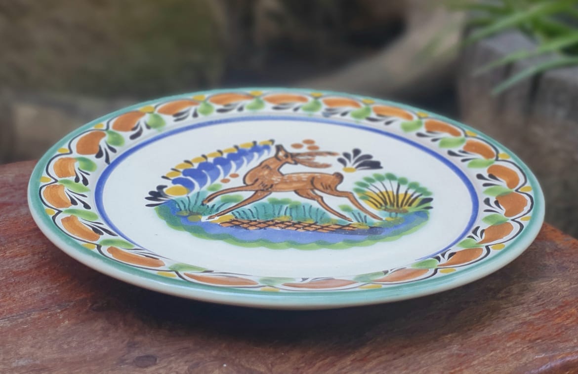 Deer Plate MultiColors