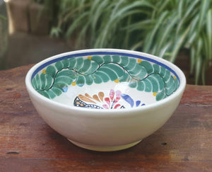 Butterfly Cereal/Soup Bowl 16.9 Oz Multi-colors