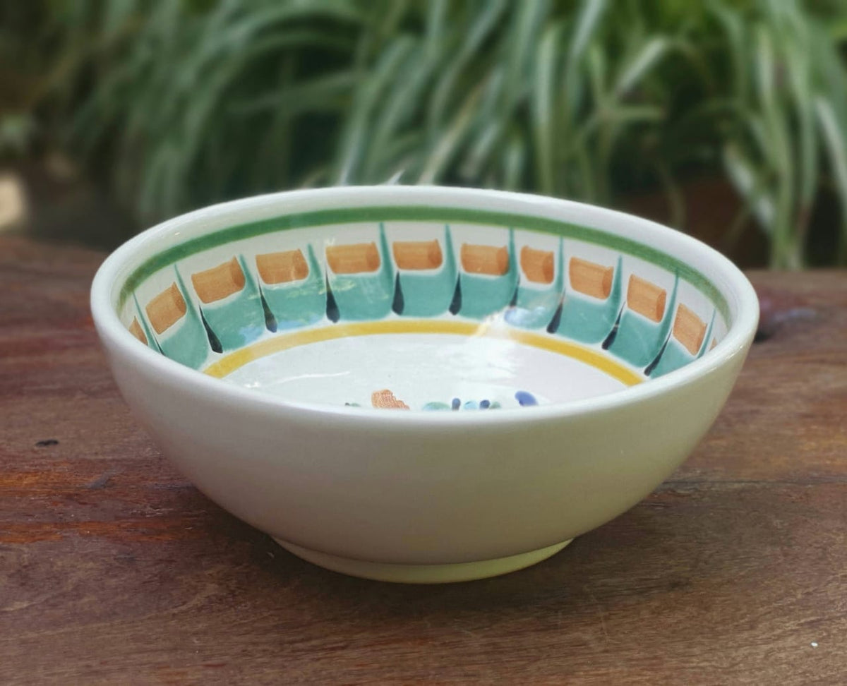 Rooster Cereal/Soup Bowl 16.9 Oz Multi-colors