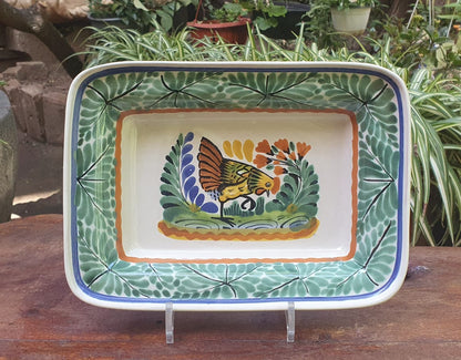 Chicken Rectangular Bowl 11*7.9" Multi-colors