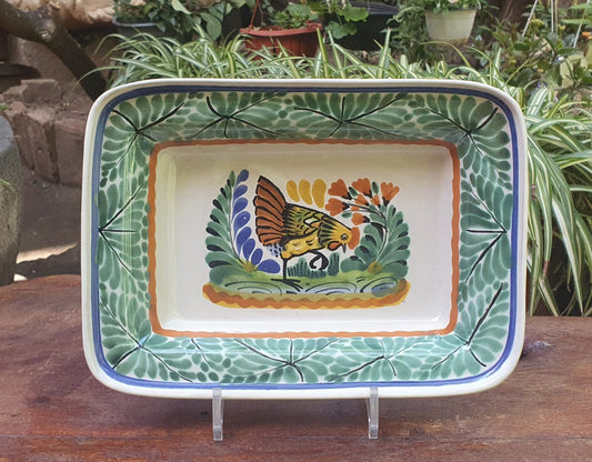 Chicken Rectangular Bowl 11*7.9" Multi-colors