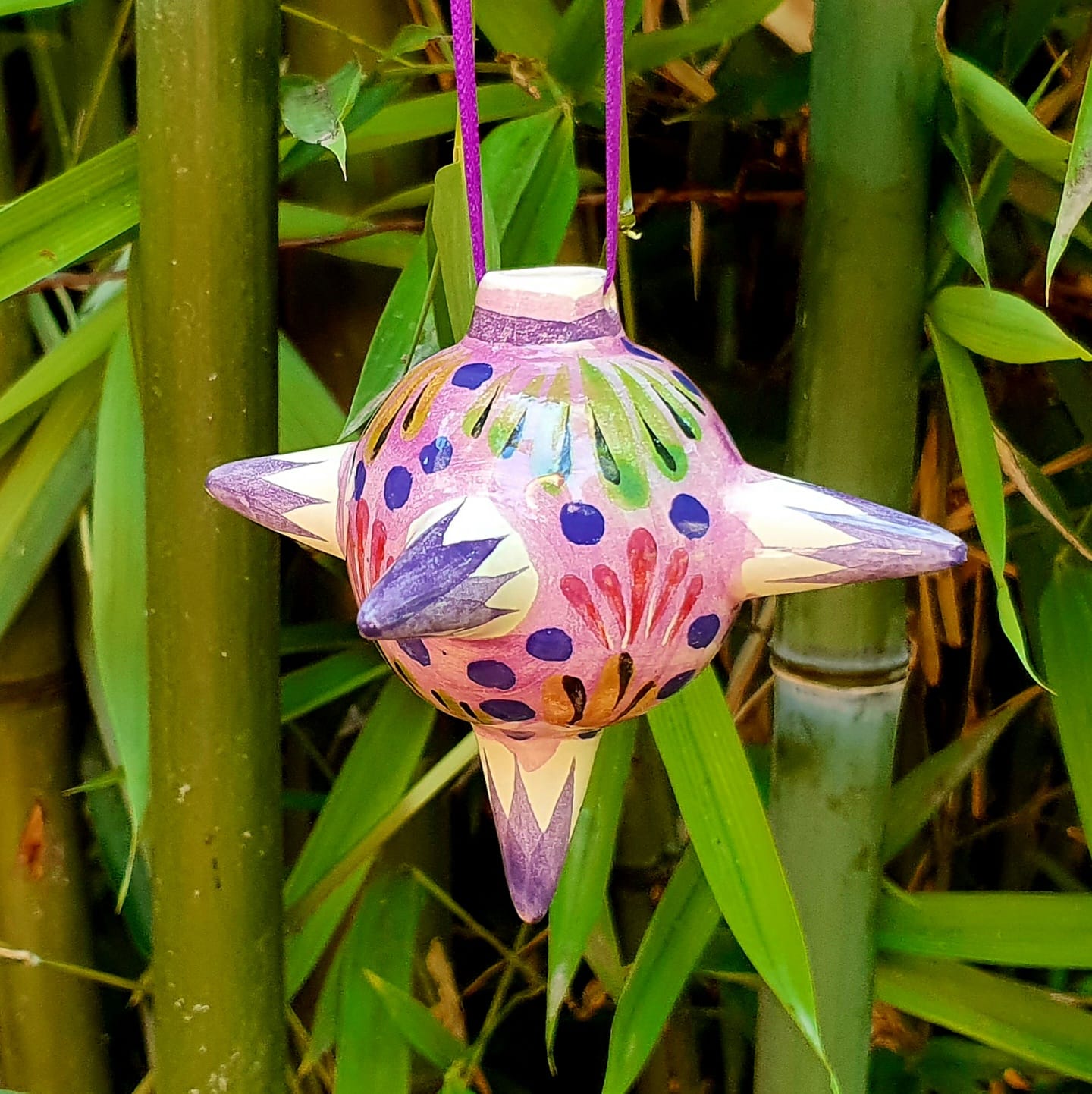 Ornament Piñata 3D 3.9 in D MultiColors