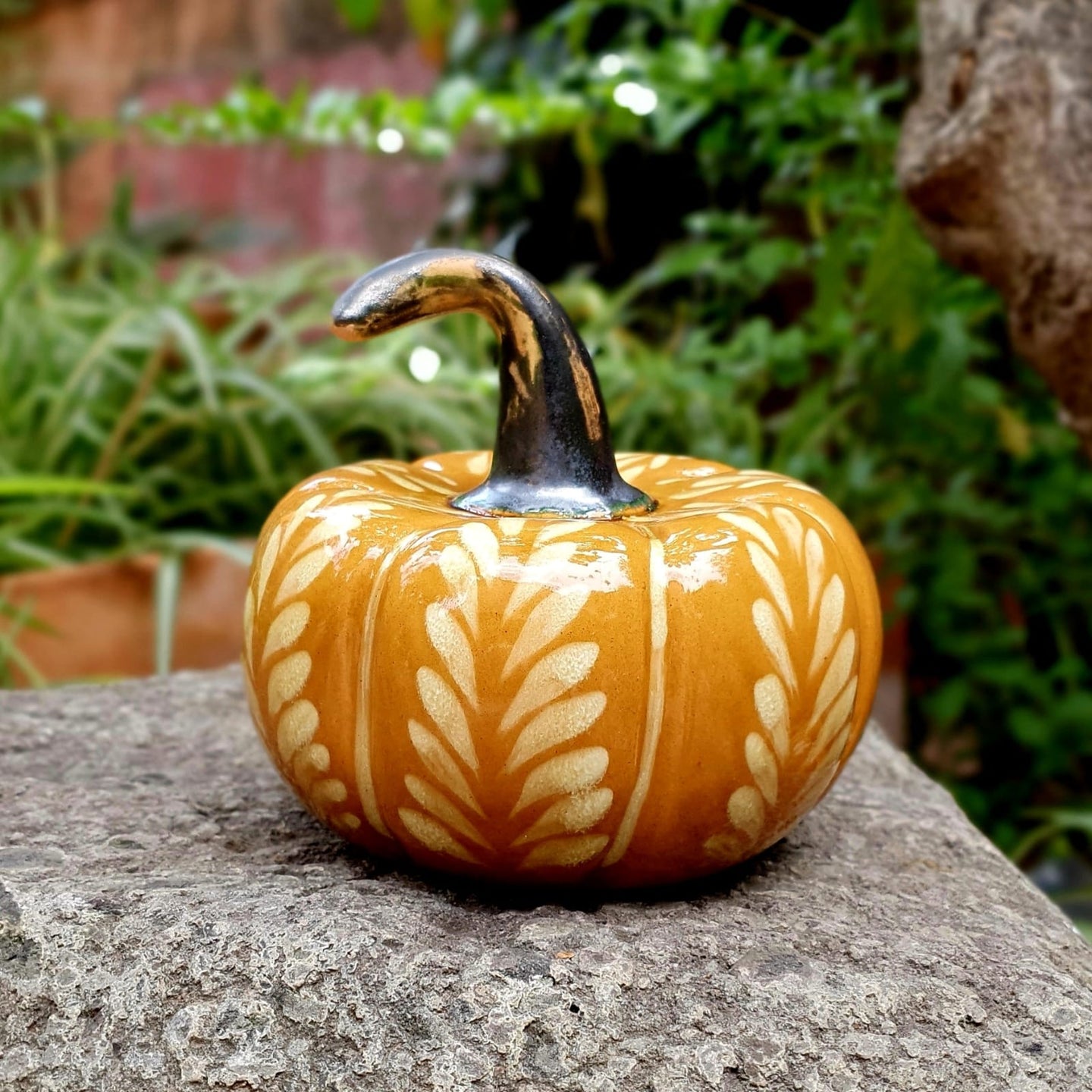Decorative Ceramics Pumpkin choose your favorite size