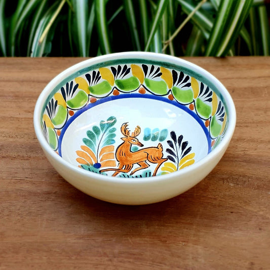 Deer Cereal/Soup Bowl 16.9 Oz Multicolor