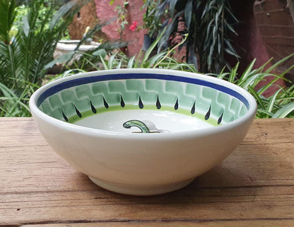 Chiles Pepper Cereal/Soup Bowl 16.9 Oz Multi-colors