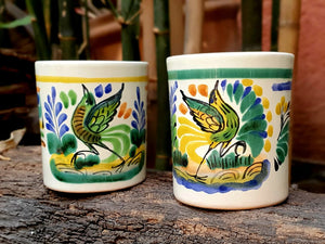 Bird Coffee Mug Set of 2 pieces 12 to 14 Oz Multicolors