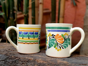 Bird Coffee Mug Set of 2 pieces 12 to 14 Oz Multicolors