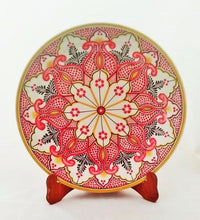Decorative Platters Pomegranate Pattern Multi-colors