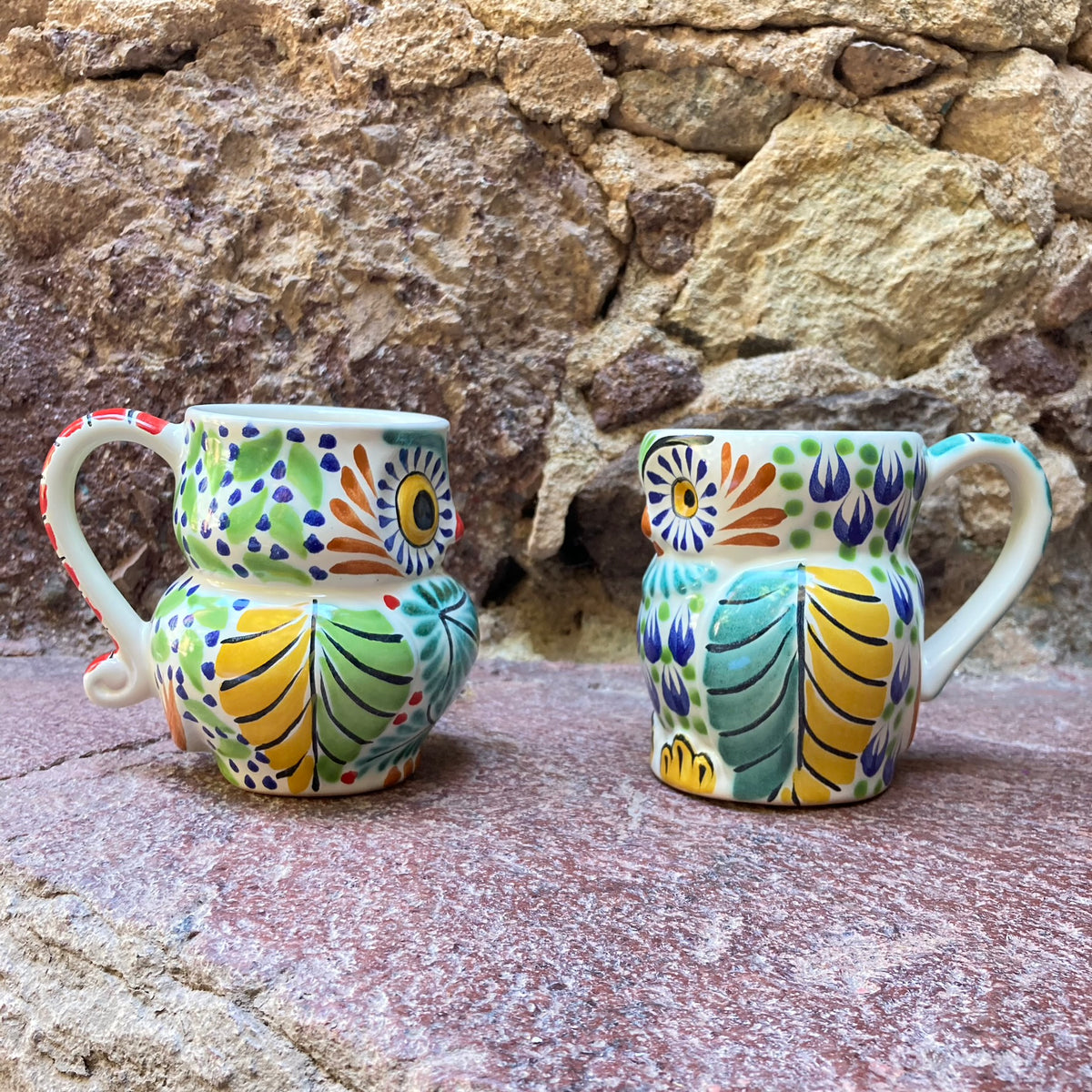 Owl Coffee Mug Perfect couple! 10.5 Oz Multicolor