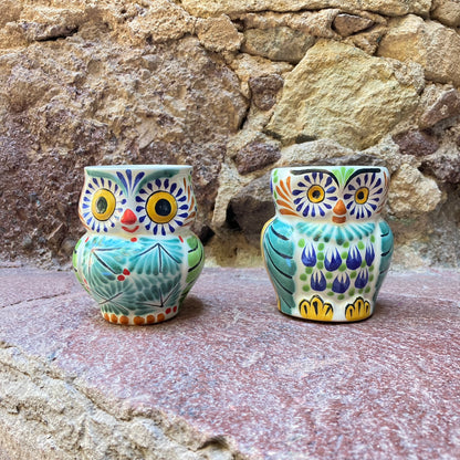 Owl Coffee Mug Perfect couple! 10.5 Oz Multicolor