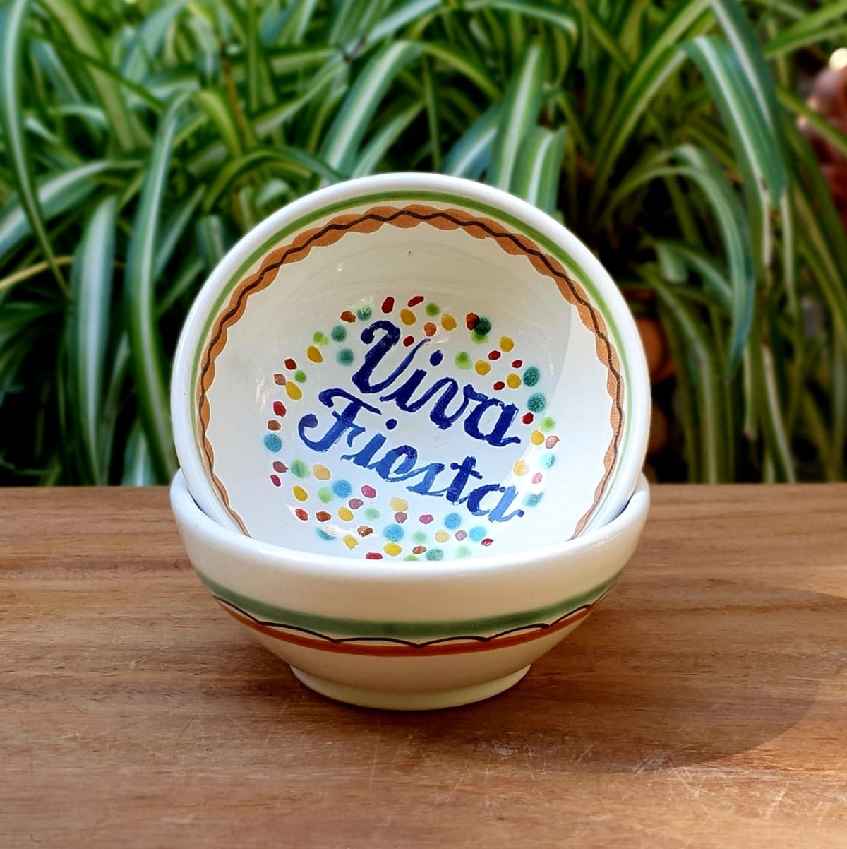 Party Small Bowl 4.9 in D Set of 2 pieces MultiColors