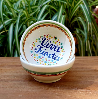 Party Small Bowl 4.9 in D Set of 2 pieces MultiColors