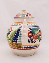 Love Birds Decorative Vase 12" H Traditional Multi-colors
